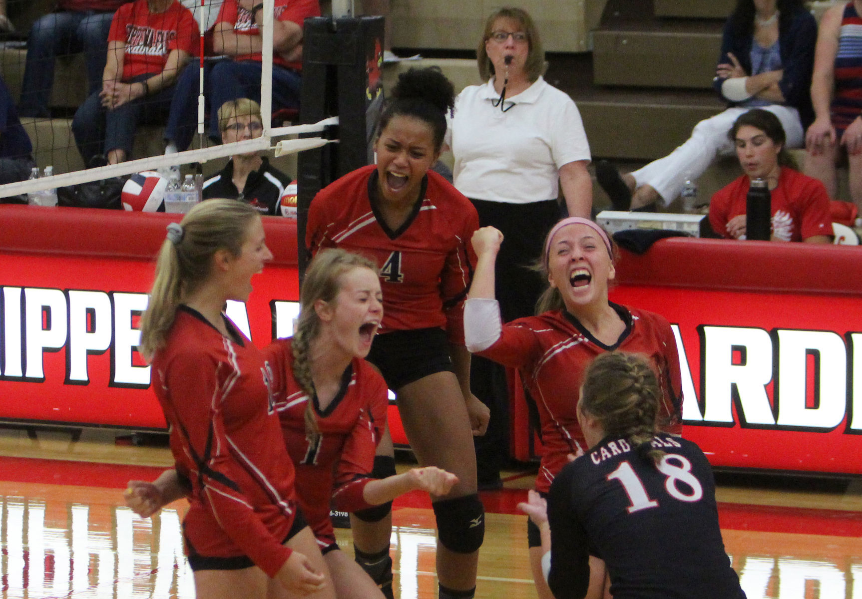 Menomonie at Chi-Hi volleyball 9-6-18